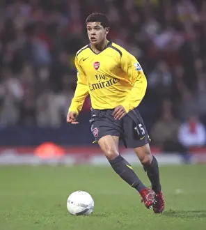 Blackburn Rovers V Arsenal FA Cup 2006-7 Prints: Denilson's Victory: Arsenal's 1:0 FA Cup Win Over Blackburn Rovers, 2007