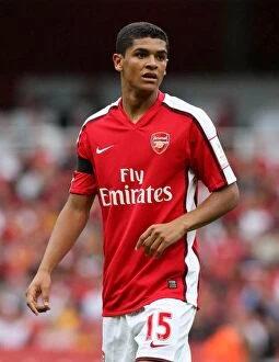 Denilson Collection: Denilson's Victory: Arsenal's 2-1 Win Over Atletico Madrid at Emirates Cup, 2009