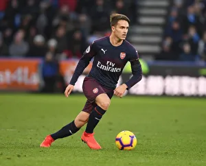 Denis Suarez in Action: Arsenal vs Huddersfield, Premier League