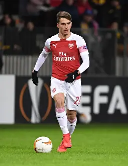 Denis Suarez in Action: Arsenal's Europa League Battle against BATE Borisov