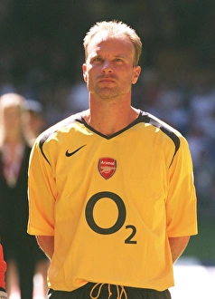 Dennis Bergkamp in Action: Arsenal vs. Chelsea, FA Community Shield 2005, The Millennium Stadium