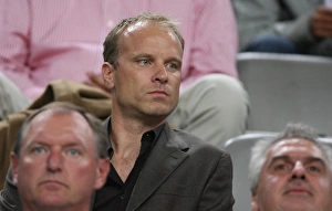 Ajax V Arsenal Prints: Dennis Bergkamp (Ajax coach)