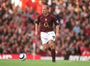 Arsenal v Man City 2005-6 Collection: Dennis Bergkamp (Arsenal). Arsenal 1: 0 Manchester City. FA Premier League