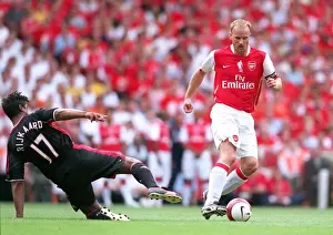 Dennis Bergkamp (Arsenal) Frank Rijkaard (Ajax Legends)