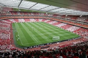 Images Dated 25th July 2006: Dennis Bergkamp Farewell: Arsenal vs Ajax (2006) - A Tribute to the Dutch Maestro at Emirates