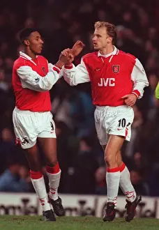 Dennis Bergkamp and Nicolas Anelka: A Classic Arsenal Goal Celebration