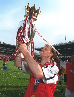 Dennis Bergkamp's Goal Celebration: Arsenal's FA Premiership Victory over Everton, Highbury, 2002