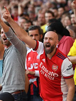 Arsenal V Tottenham Hotspur 2021-22 Prints: The Derby of North London: Arsenal vs. Tottenham - A Sea of Passions at Emirates Stadium