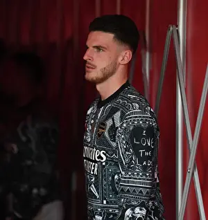 Determined Declan Rice: Arsenal FC vs Crystal Palace, Premier League Showdown (January 2024)
