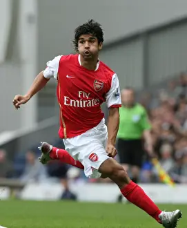 Blackburn Rovers V Arsenal 2007-8 Prints: Determined Eduardo: The Battle of Ewood Park - Arsenal vs