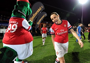 Determined Kelly Smith's Dramatic Exit: Arsenal Ladies WSL Continental Cup Final Showdown vs. Birmingham City