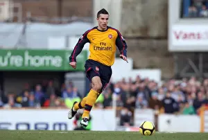 Cardiff City V Arsenal FA Cup Prints: Determined Robin van Persie Leads Arsenal to 0-0 Draw Against Cardiff City in FA Cup