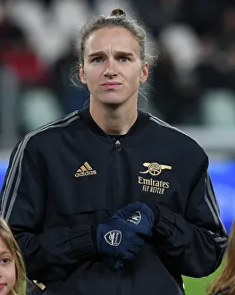 Juventus Women V Arsenal Women 2022-23 Prints: Determined Viviane Miedema
