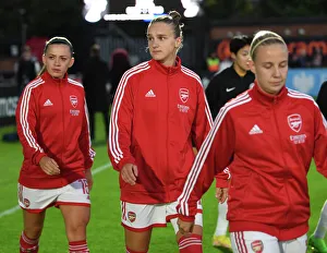 Arsenal Women V Brighton And Hove Albion Women 2022-23 Prints: Determined Vivianne Miedema: Arsenal's Fight in FA WSL Match Against Brighton & Hove Albion