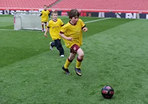 Arsenal V Aston Villa 2010-11 Prints: Determined Young Gunner Shines in Arsenal's 1:2 Loss to Aston Villa, May 2011