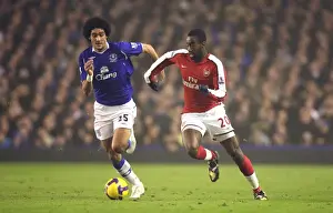 Djourou vs. Fellaini: A Rivalry Ignited at Goodison Park, Everton vs. Arsenal, 2009 (1:1)