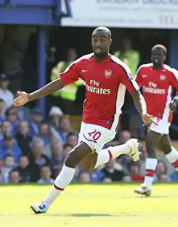 Portsmouth V Arsenal 2008-9 Prints: Djourou's Dominance: Arsenal's 4-0 Crush of Portsmouth in the Premier League