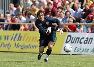 Dominant Arsenal: Lukasz Fabianski Shines in Pre-Season Victory Against Barnet (2007)