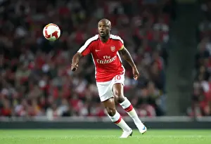 Arsenal V FC Twente 2008-09 Prints: Dominant Gallas Leads Arsenal to 4-0 Victory over FC Twente in Champions League Qualifier