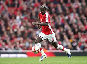 Arsenal V Blackburn Rovers 2008-9 Prints: Dominant Sagna Leads Arsenal to 4-0 Victory over Blackburn Rovers in the Premier League