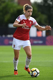 Images Dated 19th August 2018: Dominique Bloodworth in Action: Arsenal Women vs West Ham United Women