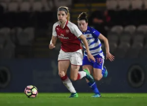 Arsenal Women V Reading Women 2017-18 Prints: Dominique Janssen in Action for Arsenal Women vs