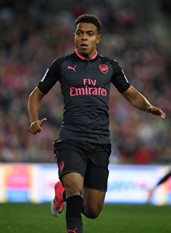 Sydney FC V Arsenal - 2017-18 Prints: Donyell Malen in Action: Sydney FC vs. Arsenal Pre-Season Friendly (2017)
