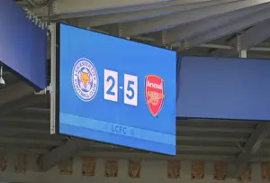 Leicester City V Arsenal 2015/16 Prints: Dramatic Comeback: 2-2 Stalemate between Leicester City and Arsenal - Premier League 2015/16