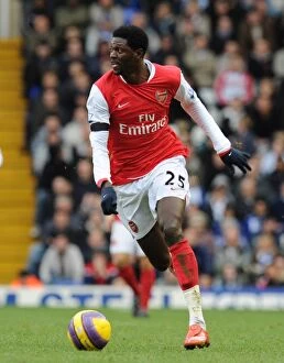 Birmingham City v Arsenal 2007-8 Collection: Dramatic Double: Adebayor Saves Arsenal at Birmingham, 2008