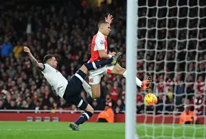 Arsenal V Tottenham Hotspur 2015-16 Prints: Dramatic Kieran Gibbs Winner: Arsenal Triumphs Over Tottenham (2015-16)