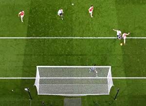 Arsenal V Tottenham Hotspur 2015-16 Prints: Dramatic Last-Minute Goal: Kieran Gibbs Scores for Arsenal Against Tottenham in the 2015-16 Premier League