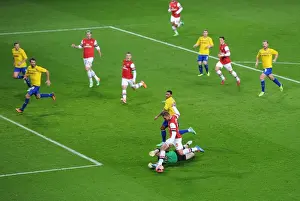 Arsenal V Coventry City - FA Cup 4th Rd 2013-14 Prints: Dramatic Podolski Goal: Arsenal's FA Cup Victory Over Coventry City (Joe Murphy and Cyrus Christie)