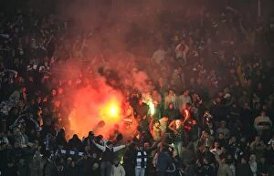 Images Dated 17th September 2008: Dynamo Kiev fans