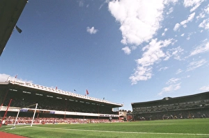 The East and South Stands. Arsenal 2: 0 Newcastle United. FA Premier League