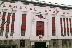 Highbury Stadium Collection: The East Stand. Arsenal v West Bromwich Albion. FA Premiership