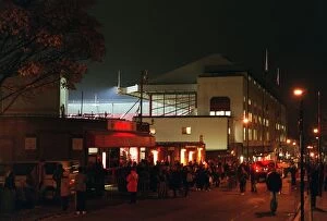 Arsenal v Ajax 2005-6 Collection: The East Stand before the match. Arsenal 0: 0 Ajax