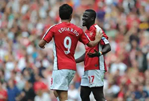Eboue and Eduardo: Unstoppable Duo - Arsenal's 4-0 Thrashing of Wigan Athletic, 2009