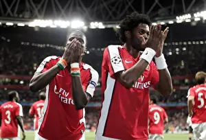 Eboue and Song: Unstoppable Duo - Arsenal's 3:1 Champions League Victory over Celtic (26/8/09)