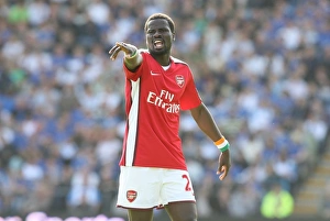 Portsmouth V Arsenal 2008-9 Prints: Eboue's Dominance: Arsenal Crushes Portsmouth 4-0, Emmanuel Eboue Shines