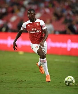 Arsenal v Atletico Madrid 2018-19 Collection: Eddie Nketiah in Action: Arsenal vs Atletico Madrid, International Champions Cup 2018