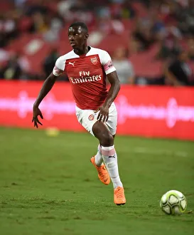 Arsenal V Atletico Madrid 2018-19 Prints: Eddie Nketiah in Action: Arsenal vs Atletico Madrid, International Champions Cup 2018