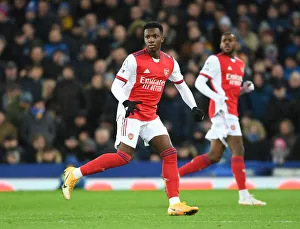 Everton V Arsenal 2020-21 Prints: Eddie Nketiah in Action: Everton vs Arsenal, Premier League 2020-21