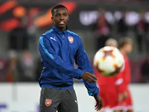 FC Koln V Arsenal 2017-18 Prints: Eddie Nketiah: Arsenal's Ready-to-Rise Star Ahead of FC Koln Clash (UEFA Europa League 2017-18)