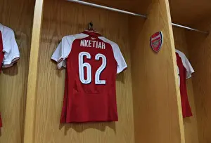 Arsenal V Doncaster Rovers - Carabao Cup 2017-18 Prints: Eddie Nketiah: Arsenal's Young Gun Ready for Carabao Cup Battle against Doncaster Rovers