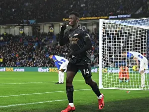 Eddie Nketiah Hat-Trick: Arsenal Tops Brighton in Premier League 2022-23
