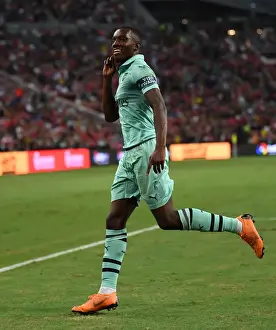 Eddie Nketiah Scores for Arsenal against Paris Saint-Germain in 2018 International Champions Cup, Singapore