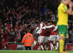 Arsenal V Norwich - Carabo Cup 4th Round 2017-18 Prints: Eddie Nketiah Scores Brace: Arsenal vs Norwich City - Carabao Cup Fourth Round, 2017-18