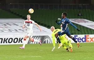 Dundalk V Arsenal 2020-21 Prints: Eddie Nketiah Scores First Arsenal Goal: Arsenal Wins Europa League Match Against Dundalk