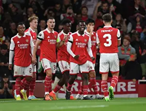 Eddie Nketiah Scores First Arsenal Goal in Europa League Match against FK Bodo/Glimt (2022-23)