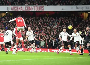 Arsenal V Manchester United 2022-23 Prints: Eddie Nketiah Scores First Arsenal Goal Against Manchester United in Premier League 2022-23